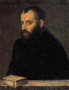 MORONI, Giovanni Battista Portrait of a Gentllman with a Book oil painting